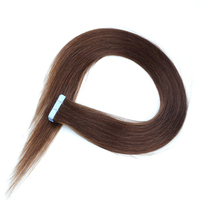 2026 siap kirim 2 #   Ekstensi Rambut Lurus 100% Rambut Manusia Asli Asal India 20pcs 50g Per Pak