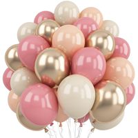 Ballons en latex naturel biodégradable, ensemble multicolores, anniversaire, mariage, fête de bébé, activités pour enfants, décoration de célébration