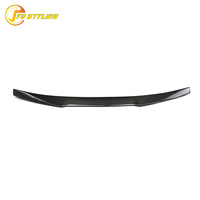 Aileron arrière en fibre de carbone style M4 pour BMW Série 3 E46 berline 1998-2006, décoration de coffre arrière