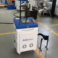 Tragbare 200W/300W Kofferförmige Gepulste Laserreinigungsmaschine zum Entfernen von Metallrost, Farbe und Beschichtungen