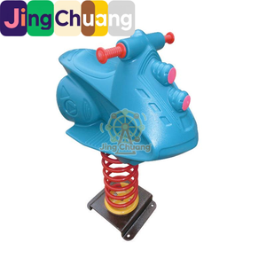 Cheval à bascule individuel pour enfants, modè<span class=keywords><strong>le</strong></span> Spring Cartoon The Hokey Pokey, pour l'extérieur, idéal pour les jardins d'enfants et centres commerciaux, direct usine - Product Image 3