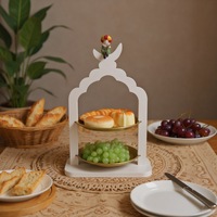 2/3 capas ecológicas de alta calidad para decoración de mesa interior, estante de repostería para pasteles y bandeja de frutas, tablero de densidad de exhibición