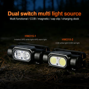 Linterna LED WOSEN USB de Carga Rápida, Impermeable IP65, con Sensor de Movimiento, Súper Brillante, COB Mini Portátil, de Larga Duración, para Caza - Product Image 3