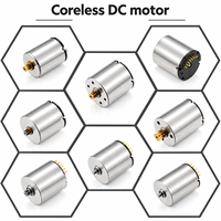 Moteur CC sans balais sans noyau 7,4 V 12 V 16 mm 0,05 A-0,22 A Courant à vide avec terminal d'encodeur pour appareil de beauté