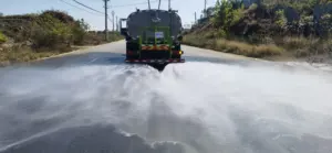 IKOM su yağmurlama 20000 L paslanmaz çelik su tankı kamyon