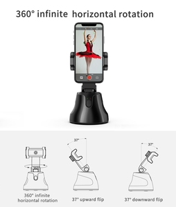 Support de téléphone <span class=keywords><strong>Apai</strong></span> Genie avec rotation panoramique à 360 degrés, suivi automatique du visage et des objets, avec pince pour téléphone - Product Image 3