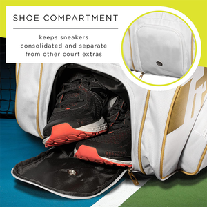 Custom High Quality Nylon Pickleball Paddle Carry Bag Pickleball Sports Bag for <b>Table</b> <b>Tennis</b> Tote Bag for Women - Product Image 5