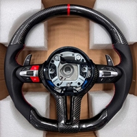 Volant de voiture en fibre de carbone pour BMW F06 F30 F07 F10 F20 F25 F32 F34 F35 F36 F48 E71 X5 M3 M5 M6 F11 F15 F22 F80 F90 E90 E71