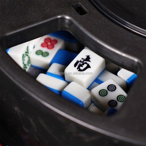 QUEYI QY Fully Automatic <b>Folding</b> Mahjong Machine for Travel Game <b>White</b> and Black 11.5kg Made of Plastic QY Exclusively Designed - Product Image 4