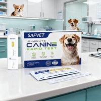 SAFVET OEM Fabricant Cdv Ag Test rapide du virus Distemper pour chiens Test d'antigène Kit de test rapide pour canin