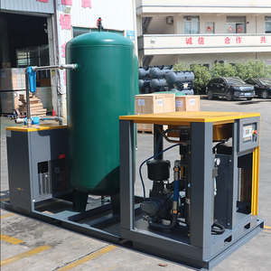 <strong>Skid</strong> All in One 22kw 30kw 37kw 45kw 55kw 75kw Vsd Rotary Screw <strong>Compressor</strong> with Dryer 1000l 2000l 30hp 40hp 50hp 60hp 75hp 100hp - Product Image 4