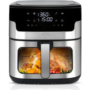 Freidora de Aire Digital Inteligente al por Mayor, Nueva, de Acero Inoxidable, Cuadrada, Sin Aceite, Tamaños 5L 6L 7L 8L 12L para Uso Doméstico - Product Image 1