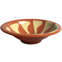 Ensemble de 3 assiettes et bols en mélamine de style arabe pour le Ramadan, 5"/7"/9", avec motif soleil couchant beige, pour la cuisine du Moyen-Orient