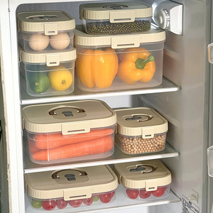 Lucky Food Storage Containers Square Airtight With Clip On Lid For Kitchen Refrigerator Use - Product Image 2