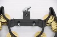 Wholesale Langfang XINSEN Fixed-Frame Drum Set Cymbal Rack Snare Drum Tambourine Multi-Purpose Handbell Jingle Bells Band