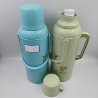 Thermos à double paroi de 2,0 L, grande capacité, réutilisable, isolation 24 heures, écologique, anti-corrosion, pour eau chaude et froide
