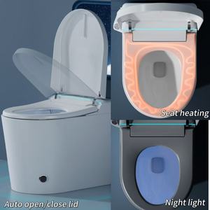 <span class=keywords><strong>WC</strong></span> intelligent en céramique à commande électronique sans contact, abordable, pour salle de bain et hôtel - Product Image 4