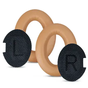 Coussinets d'oreille en cuir protéiné de remplacement de haute qualité pour oreillettes <span class=keywords><strong>Bose</strong></span> <span class=keywords><strong>QC</strong></span> <span class=keywords><strong>35</strong></span> QC35/QC25/QC15 - Product Image 6