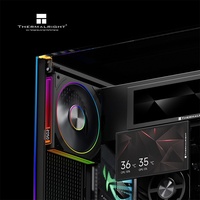 Thermalright TL-UC12 120mm ARGB PWM PC Ventilateur avec écran numérique RPM Lame LCP pour le refroidissement du boîtier PC jeu