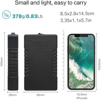Batería de ion de litio recargable inteligente, alta calidad, 12V, 6000mAh, portátil, para luz LED, 18650
