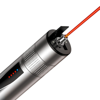 Stylo de test optique VFL 650nm B5 rechargeable 30mw 5/15/20/30 km B5 Source lumineuse stylo laser
