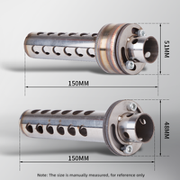Aksesoris knalpot motor, aksesoris knalpot sepeda motor baru Universal termasuk knalpot DB Killer Catalyst