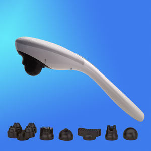 Alat Pijat Getar Elektrik untuk Seluruh Tubuh dengan 5 Kepala Pijat yang Dapat Diganti - Product Image 1