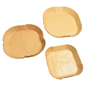 Chịu Nhiệt Vuông 100Pcs Không Dính Thực Phẩm Dùng Một Lần Nồi Chiên Không Khí Nướng Bánh Giấy Cho Không Khí Nóng Nồi Chiên Amazon Hot Không Thấm Nước - Product Image 4