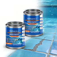 Revêtement liquide époxy transparent à séchage rapide, anti-fuite, peinture pour meubles et bateaux, non toxique, scellant UV pour toitures et salles de bain, application au pinceau