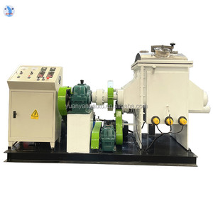 Máquina amasadora mezcladora para caucho de silicona, goma de mascar, plastilina, doble cuchilla de extrusión de tornillo de 100L - Product Image 6