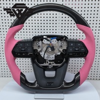 Volant sport en fibre de carbone véritable adapté à la Toyota LC300