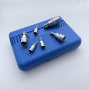 Ổ cắm tác động lục giác 13 mảnh đặt tuốc nơ vít hình hoa với đầu ổ cắm hoa mận để sử dụng sửa chữa - Product Image 6