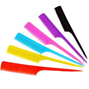 Peine profesional para maquillaje T-Hair, peine de plástico con punta, peine para peinar, peine para arreglar el cabello, peine para dar volumen, pequeño regalo - Product Image 2