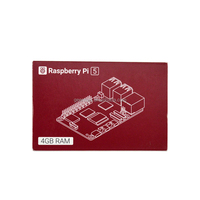 Raspberry Pi 5 4 Go LPDDR4X-4267 SDRAM BCM2712 2,4 GHz Quad-core 64 bits A76 CPU Wi-Fi double bande BLE 5.0 Pi5 4G Cartes de développement