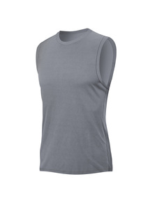 Canotta Sportiva Estiva da <span class=keywords><strong>Uomo</strong></span> ad Asciugatura Rapida, Tuta da Allenamento per Corsa, Basket, Calcio, T-shirt Aderente Senza Maniche, Completo Fitness Elasticizzato - Product Image 4