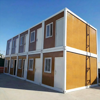 Maisons préfabriquées avec conteneurs d'hébergement d'urgence pour les situations de catastrophe et maisons conteneurs abordables pour une vie durable