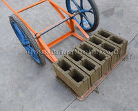 QT4-40 Alibaba Golden Fournisseur Moteur Diesel Ciment Béton Bloc Et Brique Faisant La Machine