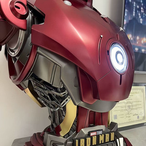 Estatua Personalizable de Iron Man de <span class=keywords><strong>los</strong></span> <span class=keywords><strong>Vengadores</strong></span>, Adorno de Mesa, Busto de Personaje de Resina, Escultura Personalizada de Personaje de Animación - Product Image 3