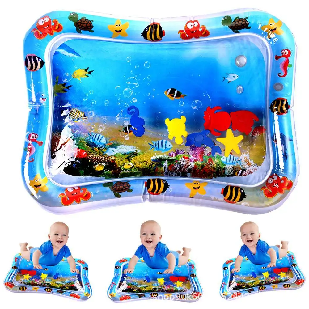 Pvc Eco-friendly Kids play toys Baby Play Pool Outdoor Games Inflatable Water play Mat Toys
