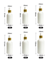 En stock flacon d'huile essentielle de 10 ml/flacons compte-gouttes en verre ambré à l'épreuve des enfants pipette de 10 ml
