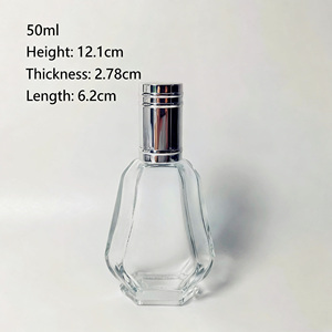 Botellas de Perfume de Vidrio Poligonal Vacías de Lujo <span class=keywords><strong>Lattafa</strong></span> Mousuf de 50 ml para Envasado de Cosméticos, Logotipo Personalizable al por Mayor - Product Image 5