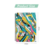 Cuaderno Espiral A4 en Oferta, 100 Hojas, Tapa Dura con Doble Espiral Metálica, Venta al Por Mayor, Logotipo Personalizado Disponible