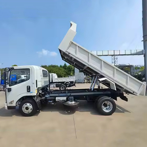 Camion benne JMC Double Cabine 3 tonnes 4x2, état neuf, boîte de vitesses rapide, moteur diesel 92 ch, conduite à gauche, Euro 3 pour le segment des camions légers - Product Image 4