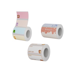 Étiquettes autocollantes thermiques multi-usages Joyeux Noël Imprimante thermique directe Inventaire Adresse Étiquettes nominatives papier autocollant - Product Image 1