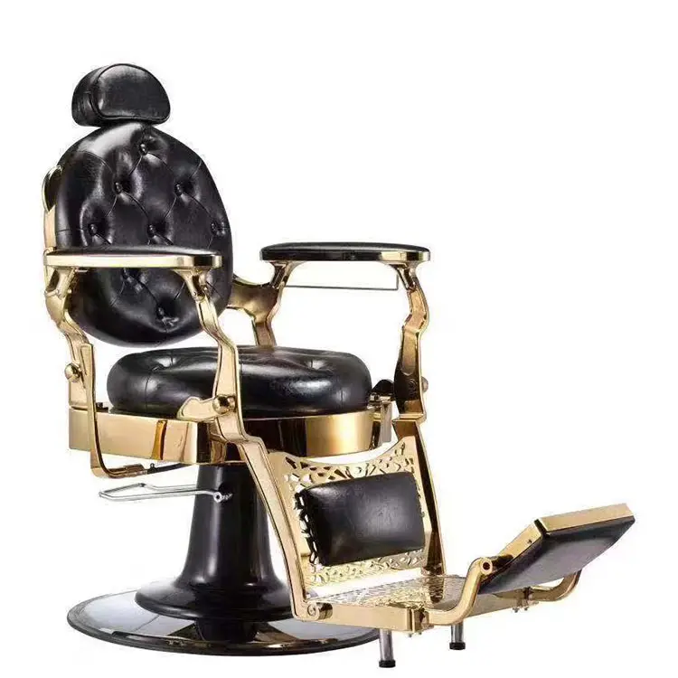 Meubles de salon de coiffure pour hommes, set de 2 pièces, avec chaise hydraulique, bon marché