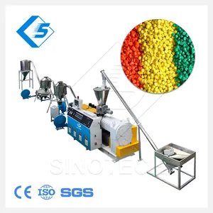 SINO high quality soft PVC granulation line equipment for creating plastic PVC pellets