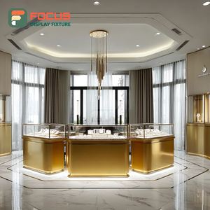 Vitrina Minimalista para Joyería, Panel de Vidrio Templado, Mueble para Exhibición de Joyas en Espacios de Boutique - Product Image 3