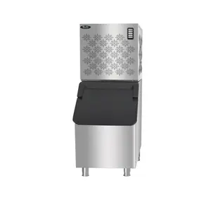 Commercial Stainless Steel Nugget cube ice machines 550KG/24H Nugget and large cube ice machines tube icemaker