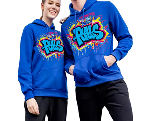 Sudadera con Capucha Extra Grande para Mujer, Estilo Otoñal, Ecológica, de Felpa Francesa de 500 GSM, con Cuello Redondo y Logotipo en Blanco - Product Image 1