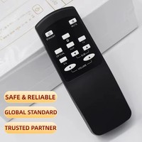 Télécommande 11 touches noire et blanche, personnalisable sur demande, avec code fixe, défilant ou à apprentissage, vente chaude, fournie par le fabricant